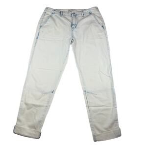 Free People Acid Wash Boyfriend Jeans Size 0